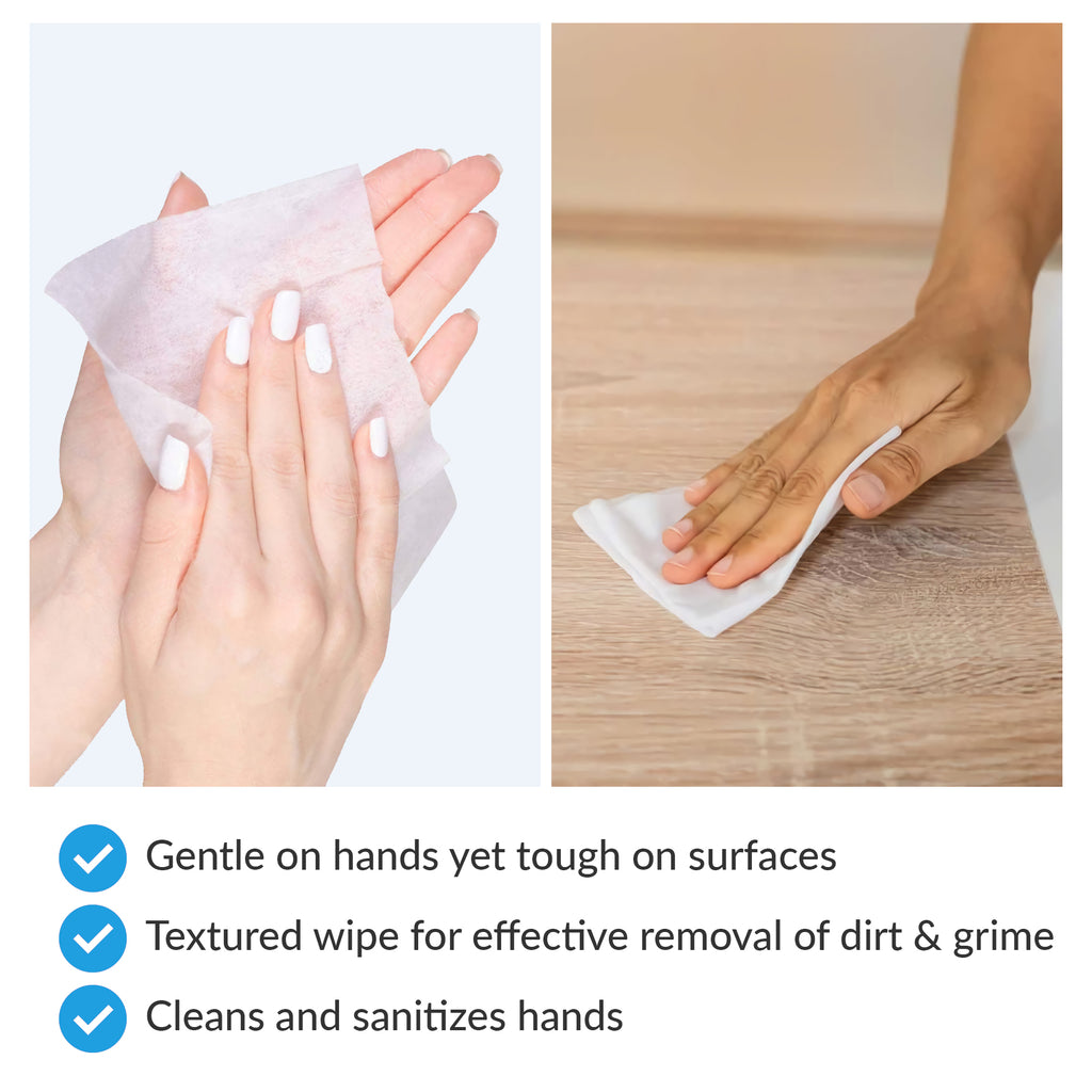 Sanitizing Wipes Refill Roll - Kills 99.99% of Germs that May Cause Common Illnesses